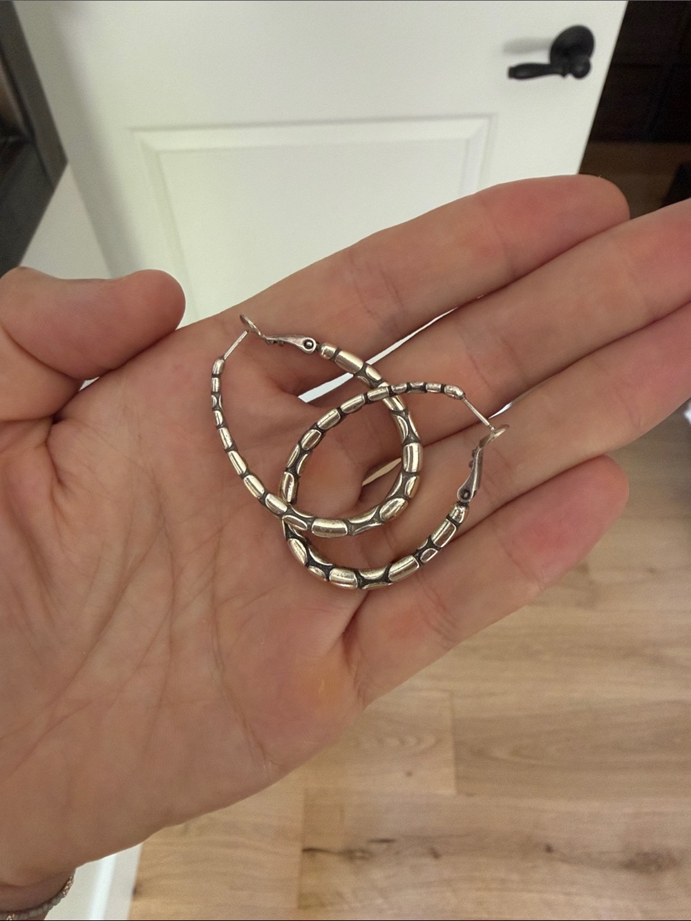 Brighton pebble earrings
